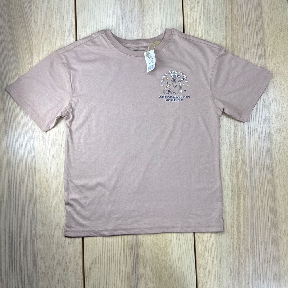 Dip Boys Organic Cotton Star and Comet‎ Appreciation Society T-Shirt  L 10-12